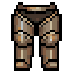 TANNED GREAVES